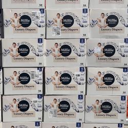 MILLIE MOON DIAPERS SIZE 5