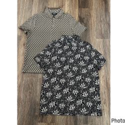 Large, Men’s Express Dressy Shirt 