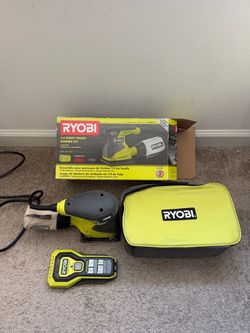 1/4 Sheet Finish Sander & Stud Finder
