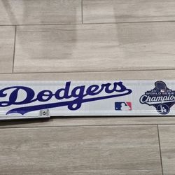  Los Angeles Dodgers Street Sign W/ mounting Bracket