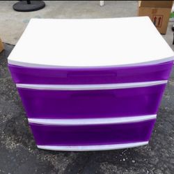 PURPLE STERILITE STORAGE CONTAINER CHEST