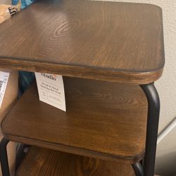 Wood And metal stacking Bar Stool