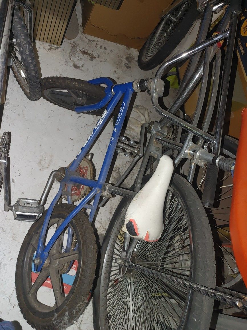 Vintage 1980's Schwinn Gremlin 16" BMX Pit Bike Bicycle Skyway Tuff Wheels Mags CW Pro Bars Rare!