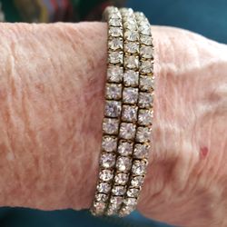Rhinestone  bracelet