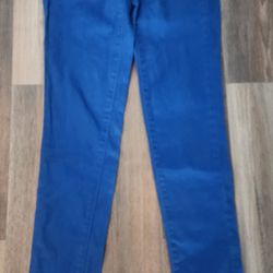Blue Pants In Size 0