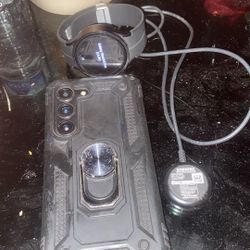 Samsung Galaxy  24 Cell Phone And Watch 5 