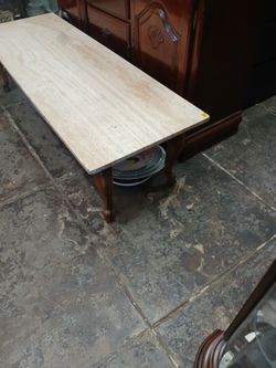 marble top coffee table