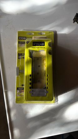 Ryobi door hinge installation set