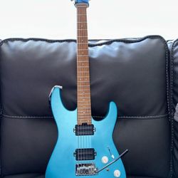 Charvel Pro-Mod DK24 HH 2PT Electric Guitar - Matte Blue Frost for