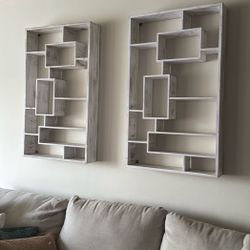 Large Wall Art/ Shelves 