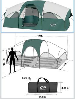 Camping tent 8 p- tienda de camping 8 personas