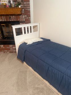 Full Twin Bed Mattress and Frame