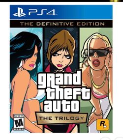 GTA The Trilogy Definitive Edition PS4 PlayStation 5 coming soon 10-31-26