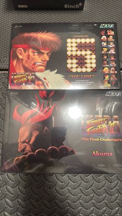 Jada Street Fighter You Lose and Akuma exclusives