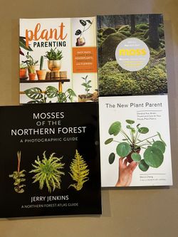 4 Plant And Moss Books