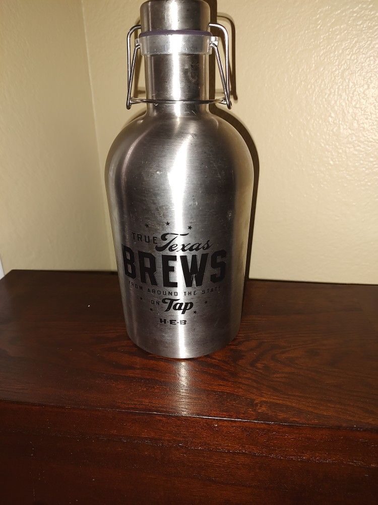 HEB 64oz. SS Growler