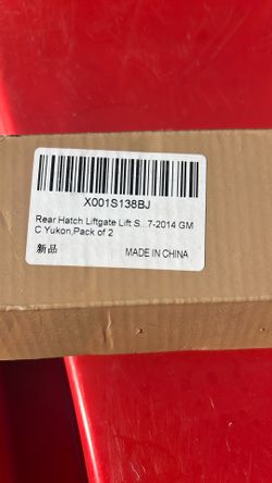 Lift Gate For Tahoe And Yukon