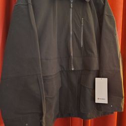 Lululemon Glide 2 N 1 Adaptable Jacket, LG, Black, New