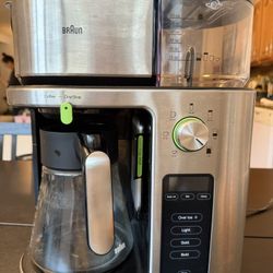 Braun Coffee Maker – $50 – Pickup Only