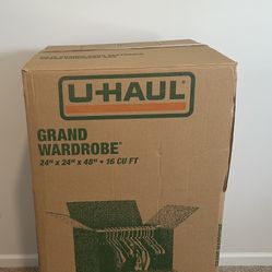 U-Haul Grand Wardrobe Moving Box