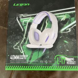Letton gaming head set 