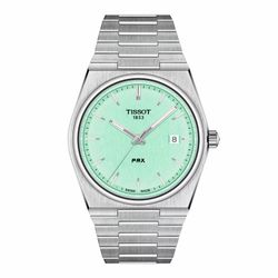 TISSOT PRX Mint Green 40MM T137.410.11.091.01