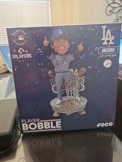 Ohtani 2024 world series champions LA dodgers bobble head