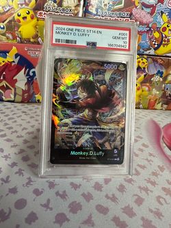 Monkey D luffy psa 10