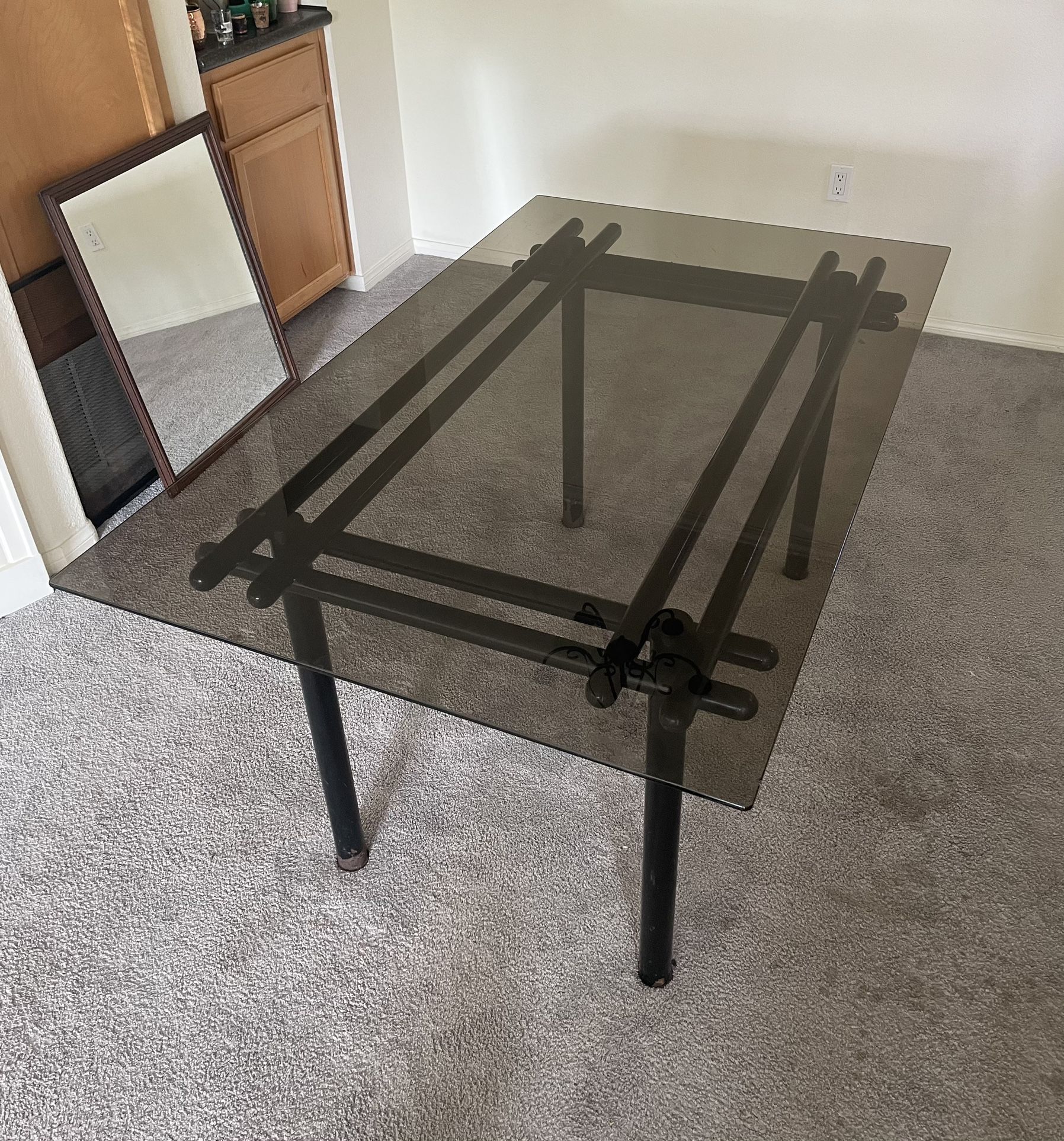 Glass Dining Table / Desk