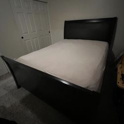 Queen Size Sleigh Bed Frame