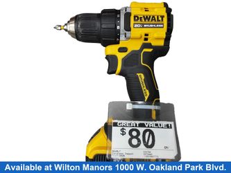 Dewalt Dcd794 Yellow Cordless Impact Drill