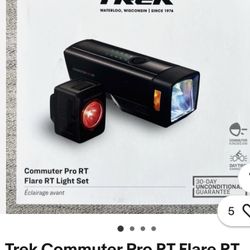 Trek Bike Light Set -brand New
