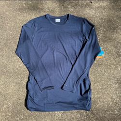 Columbia brand new with tags Active Fit blue long sleeve top XL