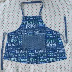 28" Top Down 1 Cor. 13 Love Bible Verses Kitchen Cooking Apron