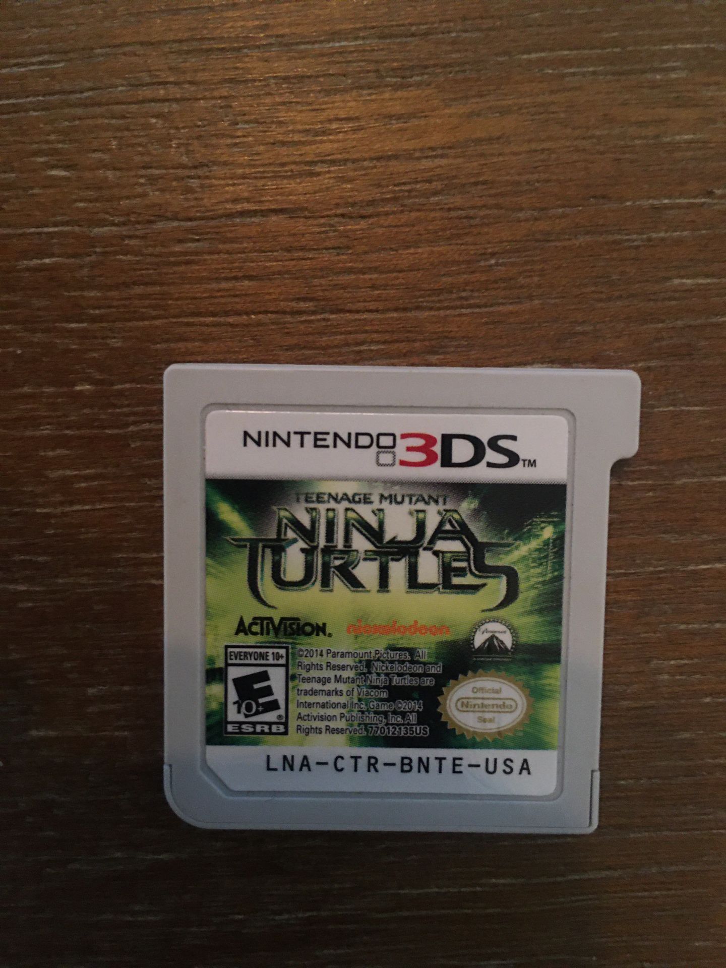 Nintendo 3ds teenage mutant ninja turtles