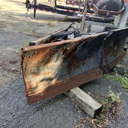 V Plow For Skid Steer