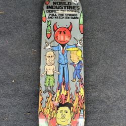 *rare* World Industries “Dopes On Ropes” Deck Size 8.25 2018