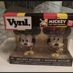 Micky & Minnie Mouse Vynl Vinyls