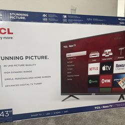 43inches Smart TV Roku TV