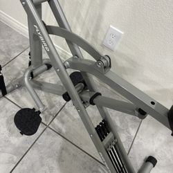 Sportsroyals Squat Machine, Squat Assist Rower for Glutes and Thighs, Foldable Exercise Equipment w/ Four Adjustable Resistance for Home, Full Body Wo