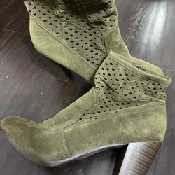 High Heel Booties Size 8