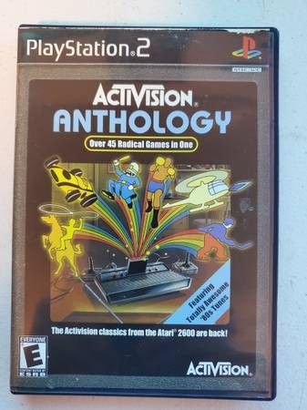 Ps2 Activision Anthology-45 atari 2600 games