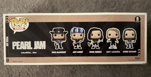 Pearl Jam Funko Pops 5 Pack BOX ONLY Eddie Vedder + Band Figures Not Included
