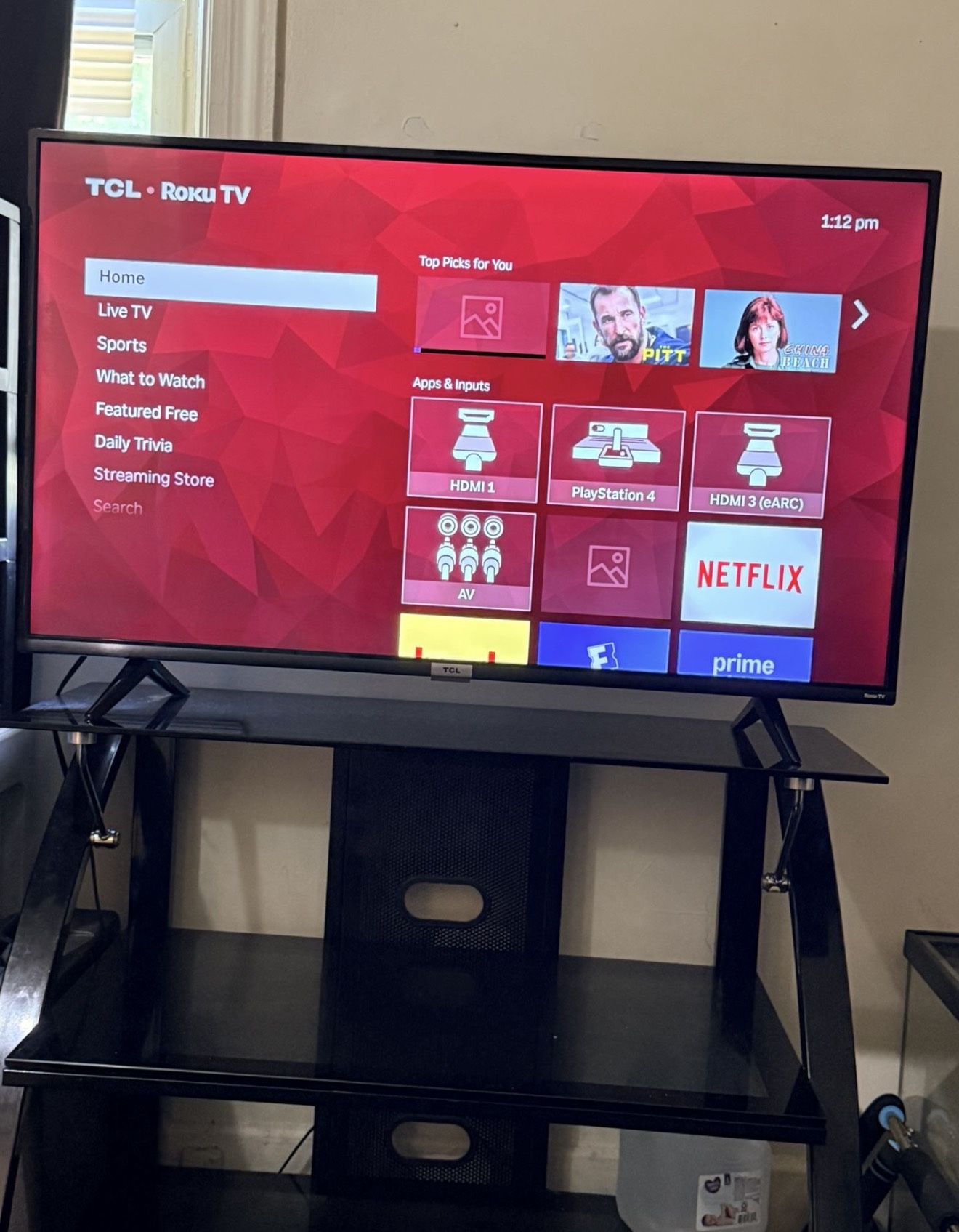Roku TCL 43” TV