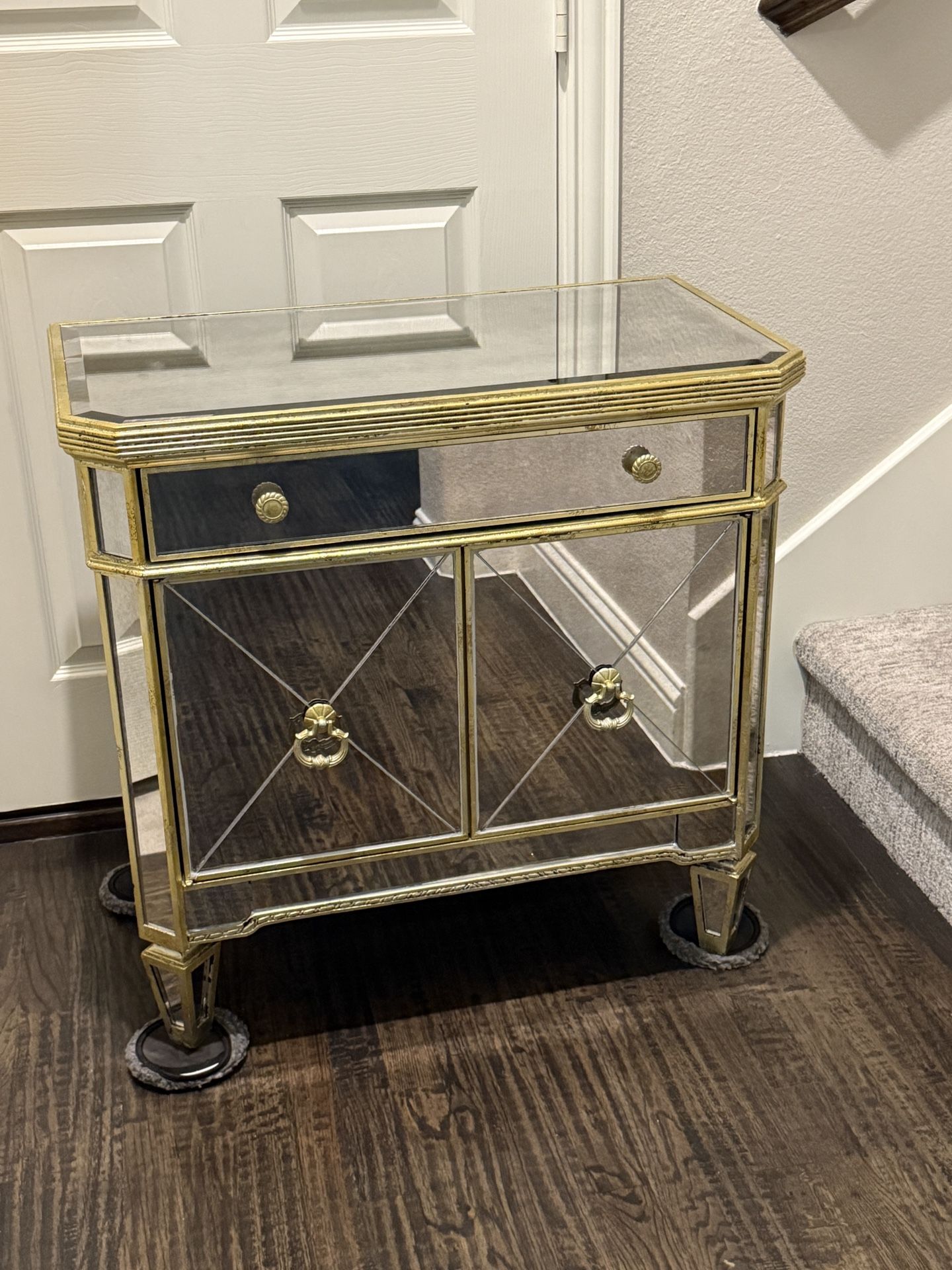 Zgallerie Borghese Mirrored Nightstand