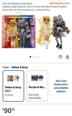 Rainbow High Madison twin pack new in box