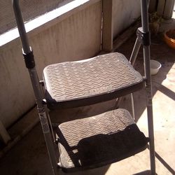 Stepping Stool Folding Two Step Up $12