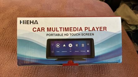8.1" Wireless CarPlay Screen with 2K Dash Cam & 1080P Backup Camera