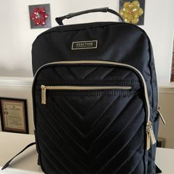 Kenneth Cole Reaction Chelsea Women’s 15" Laptop Backpack Black Chevron