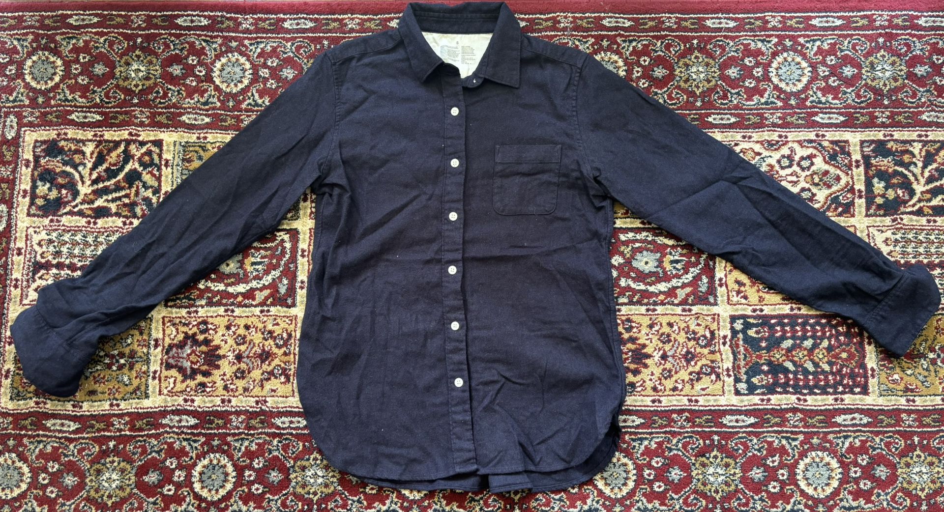 Navy Blue Button up